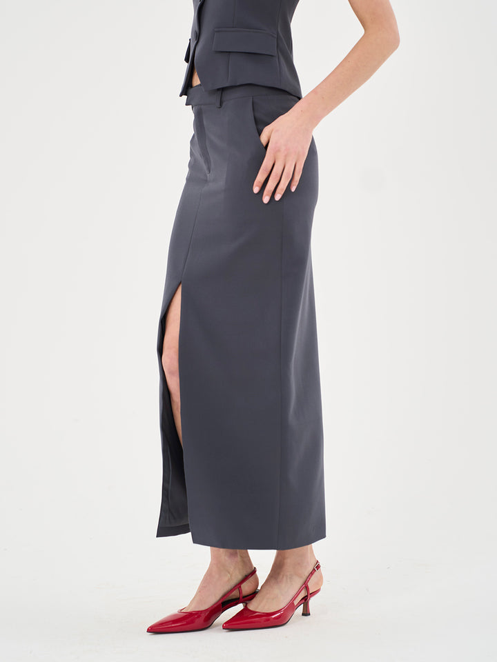 Tallored Midi Skirt