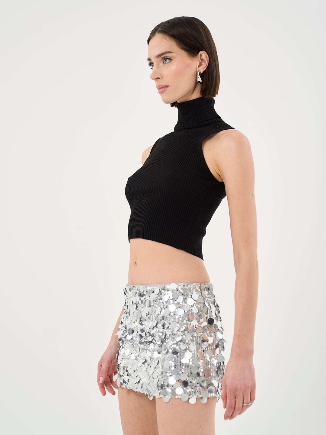 Dakota Sequin Micro Mini Skirt